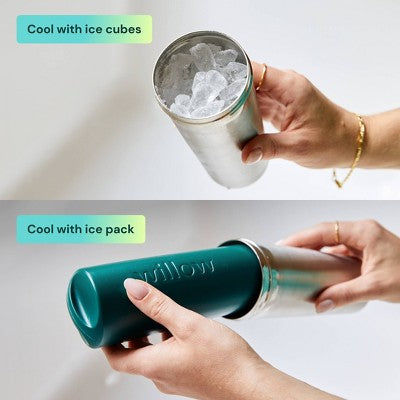 WILLOW Portable Breast Milk Coolers - Green - 16oz/5pc