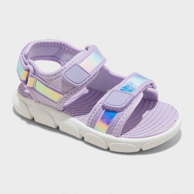 Toddler Micah Adventure Sandals - Cat & Jack Purple 6T