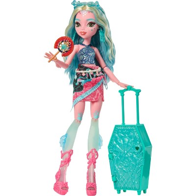 Monster High Skulltimate Secrets Gore-geous Oasis Playset, Lagoona Blue Doll and Accessories