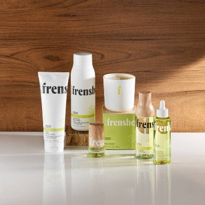 Being Frenshe Glow On Roll-On Fragrance with Essential Oils - Floral Citrus Amber - 0.84 fl oz
