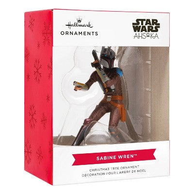 Hallmark Star Wars: Ahsoka Sabine Wren Christmas Tree Ornament
