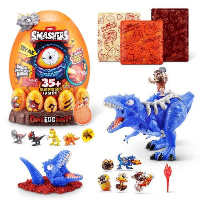 Smashers Dino Egg Hunt Figure COLOR OF HORN VARIES