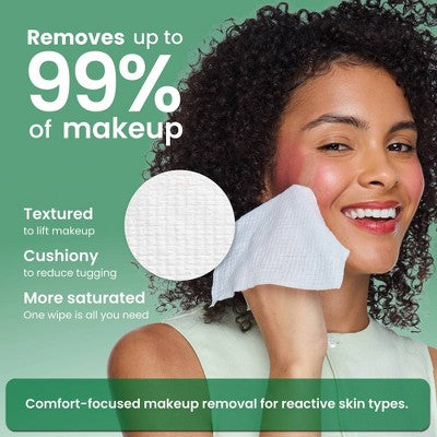 Clean Skin Club Makeup Facial Cleansing Wipes Sensitive Skin - 25ct