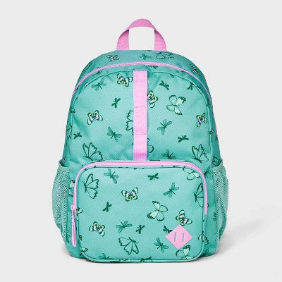 Kids' 16" Butterfly Backpack - Cat & Jack Green"