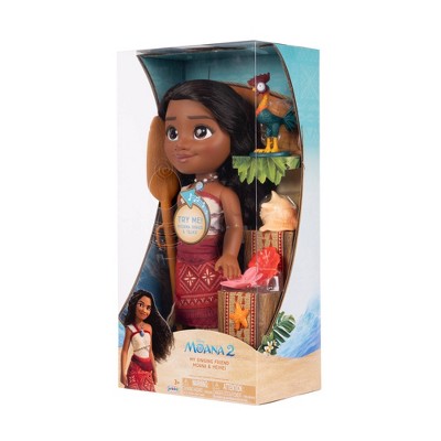Disney Moana 2 My Singing Friend 14" Moana Doll & Heihei