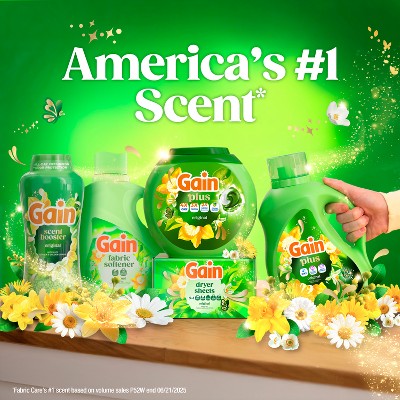 Gain Original Super Flings Plus Laundry Detergents - 32ct