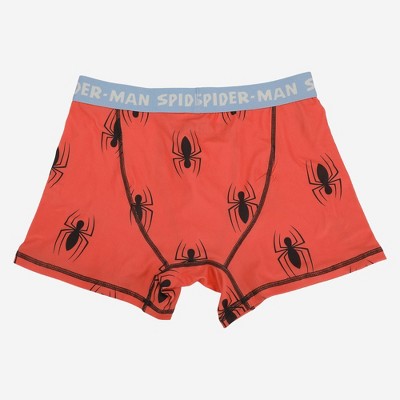 Men's Spiderman Boxer Briefs 2pk - Off-White/Orange XL