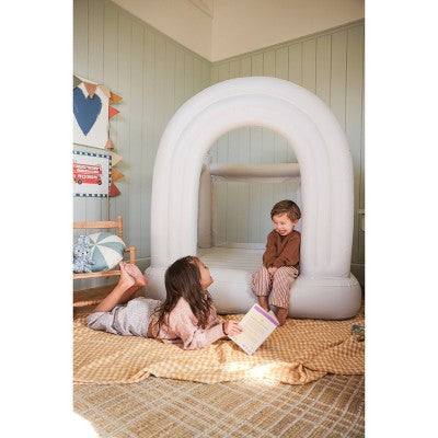 SMOL Mini Rainbow Bounce House White (LOCAL PICKUP ONLY)
