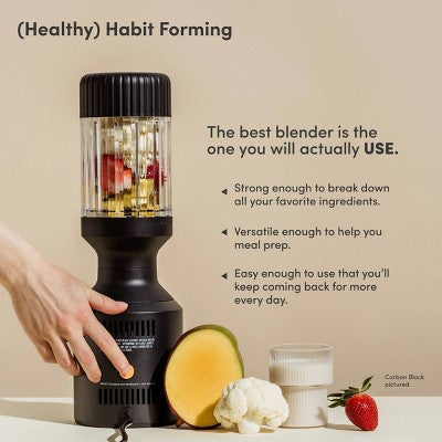 Beast Health Blender Mega 1200 Plus Premium Personal Blender with 1200W Motor Cloud White