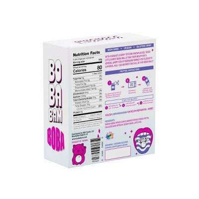 BobaBam Instant Sweet White Chewy Boba Pearls - 7.1oz/4ct