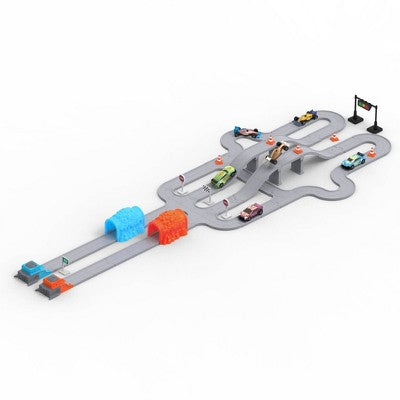 DRIVEN by Battat - Pocket Turbo Launcher Race Track Playset