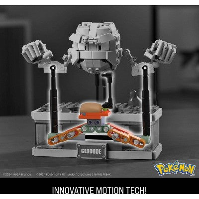 MEGA Pokemon Mini Motion Geodude Building Kit with Motion 354pc