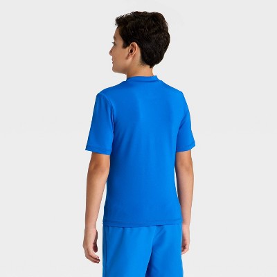 Boys' Rash Guard Top - Cat & Jack Blue S