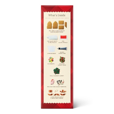 Christmas Barn Gingerbread Cookie Kit - 29.9oz - Favorite Day