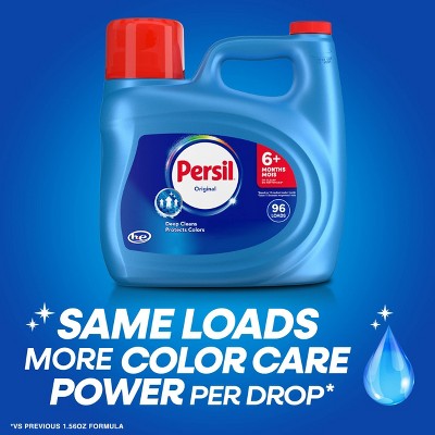 Persil Original HE Deep Cleaning Concentrated Liquid Laundry Detergent 96 Loads - 126 fl oz