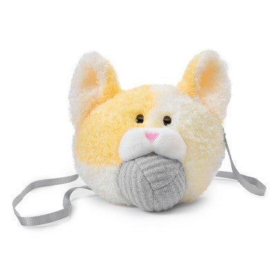FAO Schwarz Cliqs Plush Kitty Purse