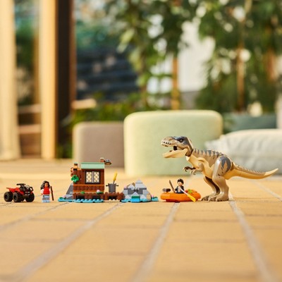 LEGO Jurassic World T Rex River Escape Dinosaur Toy 76975