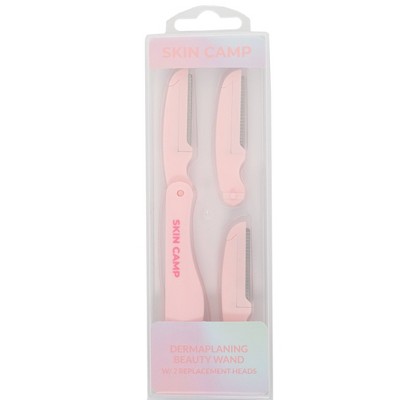 Skin Camp Dermaplaning Kit with Two Replacement Heads