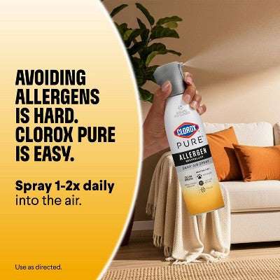 Clorox PURE Allergen Neutralizer Daily Air Spray Air Fresheners Energizing Citrus - 8oz