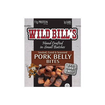 Wild Bill's Jerky Original Pork Belly Bites - 3oz