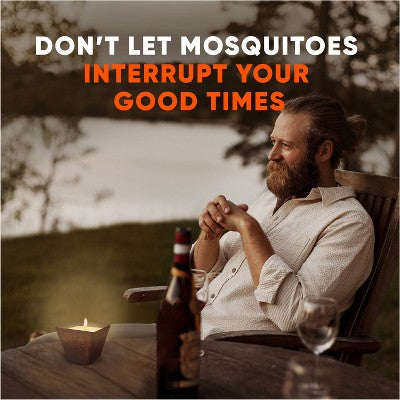 OFF! Citronella Outdoor Bug Deterrent Mosquito Candle - 2 ct/8oz each
