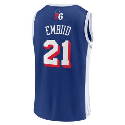 NBA Philadelphia 76ers Boys' J Embiid Jersey - S