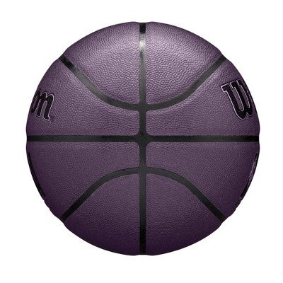 Wilson Size 7 NBA Forge Basketball - Purple: Composite Shell, Butyl Bladder
