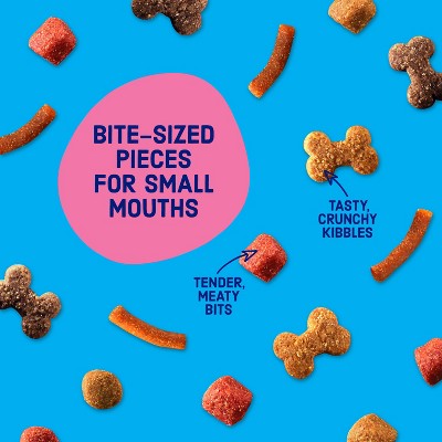 Kibbles 'n Bits Mini Bits Savory Beef & Chicken Flavors Small Breed Complete & Balanced Dry Dog Food - 3.5lbs