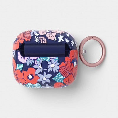 AirPods (3rd Generation) Case with Clip - heyday Poppy Flowers