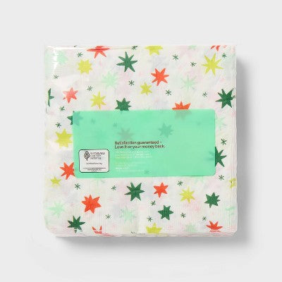 Holiday Disposable Napkins - Brights - 40ct - up&up