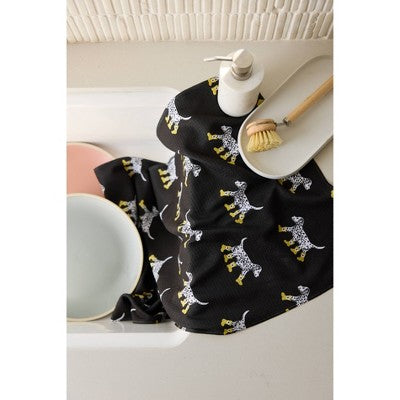 Geometry Kitchen Tea Towel Dalmation in Boots