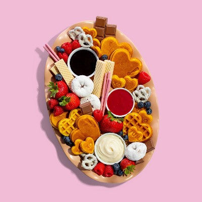So Yummy by bella Valentine's Mini Waffle Maker Hearts