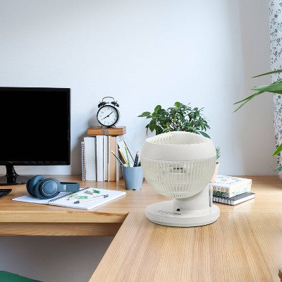IRIS WOOZOO 360 Oscillating Fan with Remote and Timer 3 Speed Settings