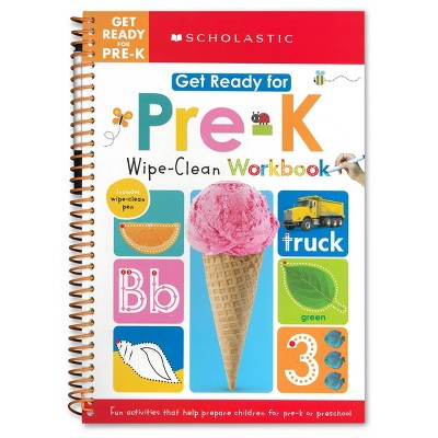 Make Believe Ideas Wipe Clean Book Ready for Pre-K