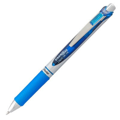 Pentel 5pk EnerGel RTX Expressions Pack 0.7mm Blues