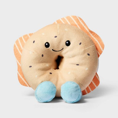 6'' Bagel and Lox Plush - Gigglescape
