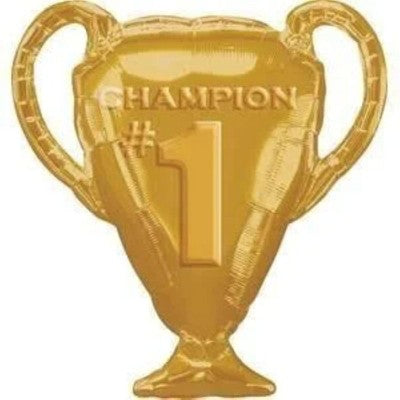 Anagram 28" Gold Trophy Supershape Foil Balloon