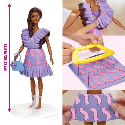 Play-Doh Barbie Fashionista Ruffles Designer Doll Set