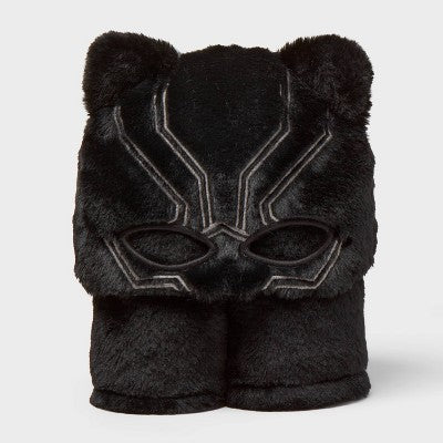Marvel Black Panther Kids' Hooded Blanket - The Marvel Collection by Pillowfort