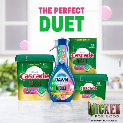Cascade Complete Pods Dishwasher Detergent Wicked Emerald City - 78ct