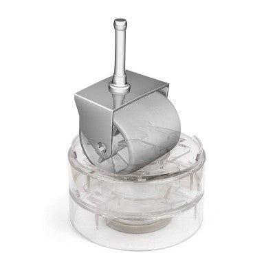 Slipstick Stack-Its 1" tall Clear Stackable Furniture and Chair Riser 3.5" Round: Floor Care Accessories, 8 Pack