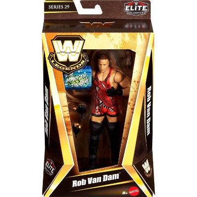 WWE Elite Legends Rob Van Dam Action Figure & Accessories, Series 29, 6"