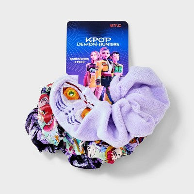 Girls' KPop Demon Hunters 3pc Hair Twisters Set