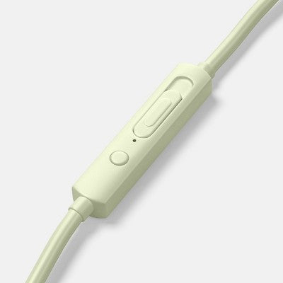 Wired On-Ear Headphones - heyday Matcha: Lightweight w/ Mic & 3.5mm Jack
