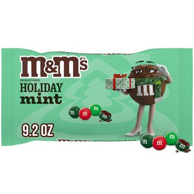M&M's Christmas Mint Chocolate Candies - 9.2oz