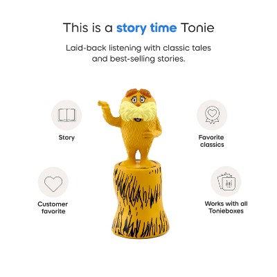 tonies Dr. Seuss: The Lorax Tonie Figurine *ADD 3 TO YOUR CART & 1 IS FREE!*