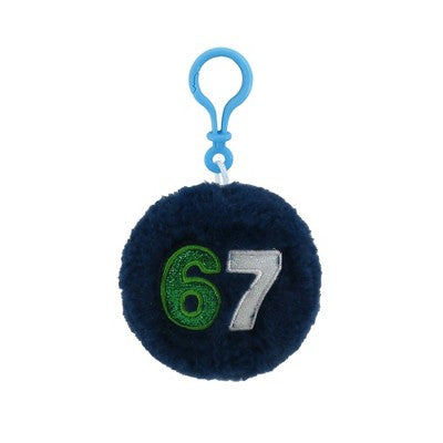 Linzy 67 Plush Bag Clip