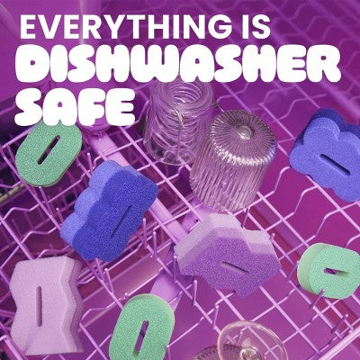 Brite by Scotch-Brite Refill and Refresh Replacement Scrubber Pads for Dishwand & Palm Scrubber - 2pk: Foam Material