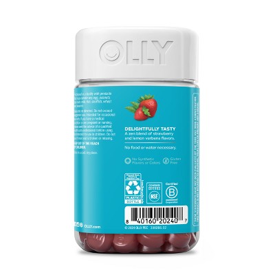 OLLY Goodbye Stress Tallboy Multivitamins Gummies - 74ct
