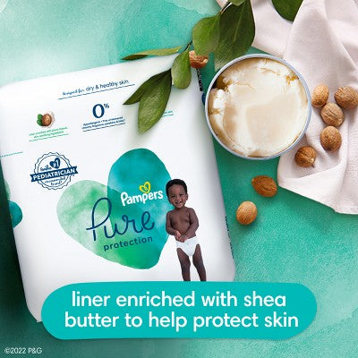 Pampers Pure Protection Diapers Super Pack - Size 2 - 74ct